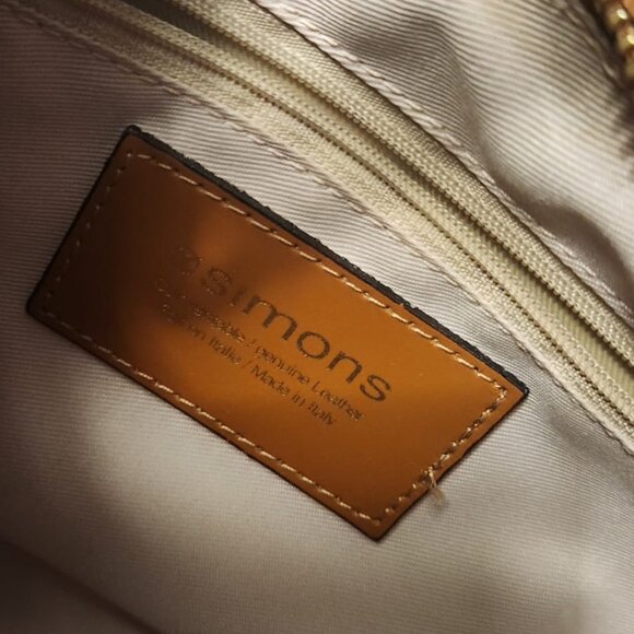 Leather Camel Shoulder to Crossbody Purse - Simons - Picture 3 of 3